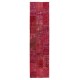 3' x 10' Red Patchwork Runner Rug