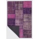 4' x 6' (122x183 cm) Purple Lavender Lilac Orchid Color Patchwork Rug