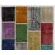 4'x6' Multicolor PATCHWORK Rug 