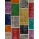 4'x6' Multicolor PATCHWORK Rug 