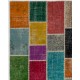 4' x 6' (122x183 cm) Multicolor PATCHWORK Rug 