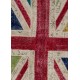 122x183 cm British Flag Union Jack Design Multicolor Patchwork Rug