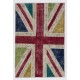122x183 cm British Flag Union Jack Design Multicolor Patchwork Rug