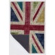 122x183 cm British Flag Union Jack Design Multicolor Patchwork Rug