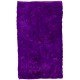 Purple colored Turkish Tulu Shag Pile Rug, HANDMADE, 100% Wool