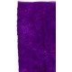 Purple colored Turkish Tulu Shag Pile Rug, HANDMADE, 100% Wool
