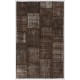 5' X 8' (152x245 cm) Chestnut Brown Colour PATCHWORK Rug