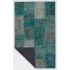 152x245 cm Turquoise Blue Color PATCHWORK Rug