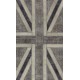 152x245 cm Gray & Beige British Flag Union Jack Design PATCHWORK Rug