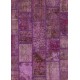 152x245 cm Shades of Purple Lavender Lilac Orchid Colors Patchwork Rug