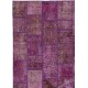 152x245 cm Shades of Purple Lavender Lilac Orchid Colors Patchwork Rug