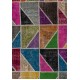 5' x 8'  MultiColor Patchwork Rug
