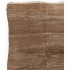 Tan colored Turkish Tulu Shag Pile Design Rug, HANDMADE, 100% Wool
