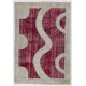 155x230 cm Red & Beige PATCHWORK Rug