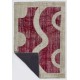 155x230 cm Red & Beige PATCHWORK Rug