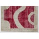 155x230 cm Red & Beige PATCHWORK Rug