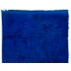 Navy Blue colored Turkish Tulu Shag Pile Rug, HANDMADE, 100% Wool