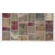200x300 cm Natural Color, Undyed Vintage PATCHWORK Rug