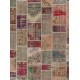 200x300 cm Natural Color, Undyed Vintage PATCHWORK Rug