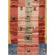 Multicolor Turkish Tulu Rug, Pastel Faded Colors, Tulu Rug HANDMADE, 100% Wool