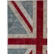 245x305 cm British FLAG Union Jack Design Patchwork Rug, Faded colors