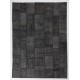 9' x 12' (275x365 cm) GRAY Color PATCHWORK Rug