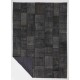 9' x 12' (275x365 cm) GRAY Color PATCHWORK Rug