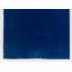 Blue Overdyed Vintage Hand-Knotted Turkish Area Rug, Ideal for Modern Home & Office Decor. 6.2 x 9.5 Ft (186 x 287 cm)