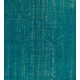 Teal Overdyed Vintage Hand-Knotted Turkish Area Rug, Ideal for Modern Home & Office Decor. 6.2 x 10.4 Ft (186 x 315 cm)
