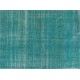Large Teal Over-Dyed Vintage Handmade Turkish Area Rug. 7.2 x 9.6 Ft (219 x 290 cm)