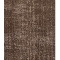 Distressed Brown Overdyed Rug, Vintage Handmade Carpet from Turkey. 4 x 6 Ft (122 x 181 cm)