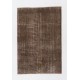 Distressed Brown Overdyed Rug, Vintage Handmade Carpet from Turkey. 4 x 6 Ft (122 x 181 cm)
