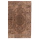 Vintage Hand-Knotted Central Anatolian Area Rug in Terracotta Color. 6 x 9.5 Ft (180 x 287 cm)