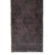 Authentic Handmade Vintage Turkish Runner Rug Overdyed in Gray Color. 4.6 x 14.2 Ft (138 x 430 cm)