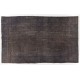 Contemporary Gray Over-Dyed Handmade Turkish Area Rug with Medallion Design. 6.9 x 11 Ft (208 x 335 cm)