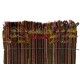 Tribal Style 1960's Kilim. Handmade Turkish Wall Hanging. 3.7 x 4.6 Ft (110 x 140 cm)
