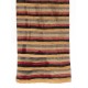 Vintage Striped Handwoven Wool Kilim Runner. Turkish Double Sided Hallway Runner. 4 x 11.9 Ft (124 x 360 cm)