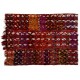 Mutlicolored Anatolian Kilim "Flat-Weave", Handwoven Vintage Wall Hanging. 4.3 x 6 Ft (130 x 180 cm)