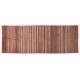 Handwoven Vintage Wool Kilim from Turkey. Striped Double Sided Hallway Runner. 4.3 x 11.4 Ft (130 x 345 cm)