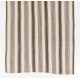 20th Century Striped Vintage Handmade Turkish Kilim Made of Natural Beige and Brown Wool. 4.4 x 9.2 Ft (133 x 278 cm)