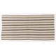 20th Century Striped Vintage Handmade Turkish Kilim Made of Natural Beige and Brown Wool. 4.4 x 9.2 Ft (133 x 278 cm)