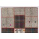 Modern Handmade Vintage Anatolian Patchwork Kilim, Custom Options Available. 4.5 x 6.3 Ft (135 x 190 cm)