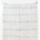 Cotton Striped Kilim Rug from Turkey, Vintage Flat-Weave Rug. 5.3 x 11.2 Ft (160 x 340 cm)