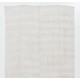 Vintage Handwoven Turkish Hemp Kilim Rug in Neutral Colors. 5.4 x 11.2 Ft (162 x 340 cm)