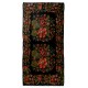Bessarabian Vintage Hand-Woven Moldovian Wool Kilim, Unique Floral Pattern 50 years old Kilim Rug. 5.7 x 11.4 Ft (172 x 347 cm)