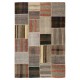 Contemporary Handmade Patchwork Kilim Rug, Flat-Weave Floor Covering. 5.9 x 8.4 Ft (177 x 255 cm)