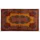 Bessarabian Vintage Hand-Woven Moldovian Wool Kilim, Unique Floral Pattern 50 years old Kilim Rug. 6 x 10 Ft (180 x 303 cm)