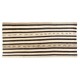 Multicolored Vintage Handwoven Anatolian Wool Kilim Rug with Vertical Bands. 6 x 12.2 Ft (180 x 370 cm)
