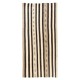 Multicolored Vintage Handwoven Anatolian Wool Kilim Rug with Vertical Bands. 6 x 12.2 Ft (180 x 370 cm)