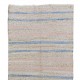 Authentic Central Anatolian Kilim with Soft Colors. Vintage Flat-Woven Cotton Carpet. 6 x 13.2 Ft (185 x 402 cm)